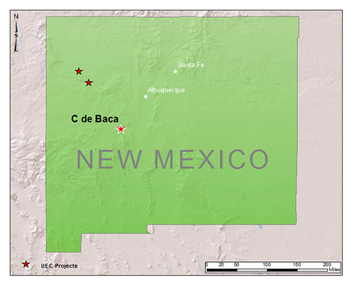 New Mexico Uranium Mining Projects - C De Baca C De Baca